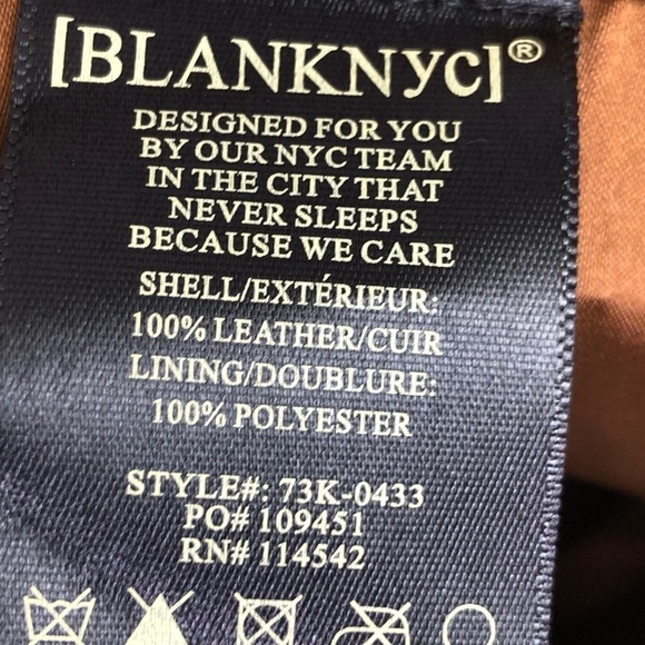 𝅺Blank NYC Brown suede zip front skirt - Picture 4 of 9